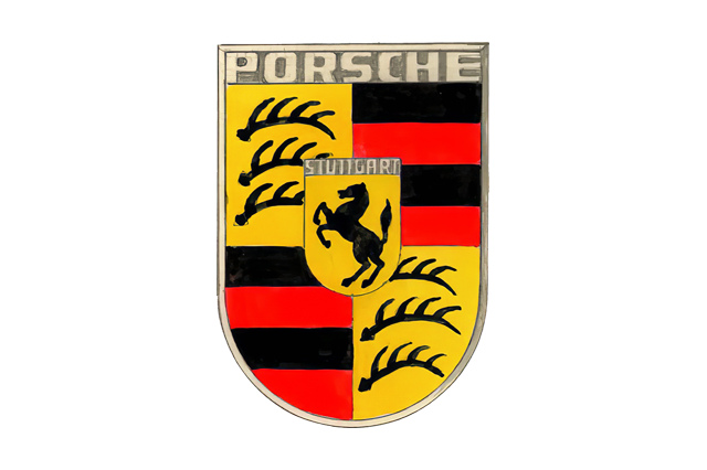 Porsche logo from 1952