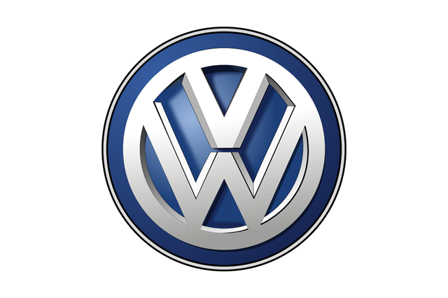 Volkswagen logo from 2012
